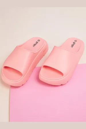 Lifestyle Women Rubber Sliders