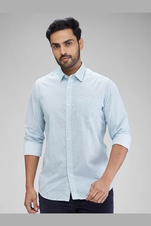 ColorPlus Men Contemporary Opaque Printed Casual Shirt