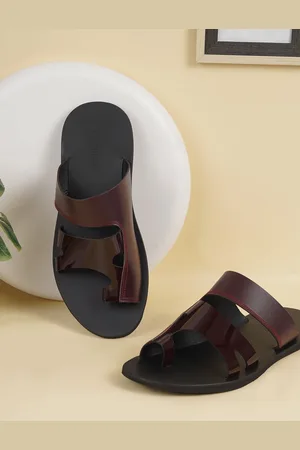 Metro Men Leather Comfort Sandals