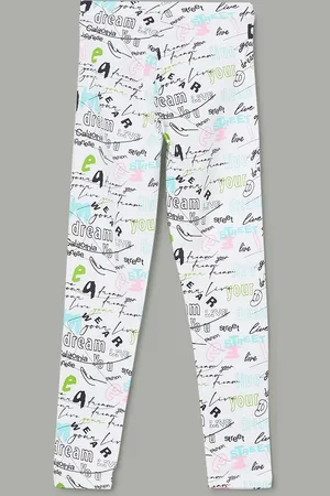 Lifestyle Girls Printed Leggings