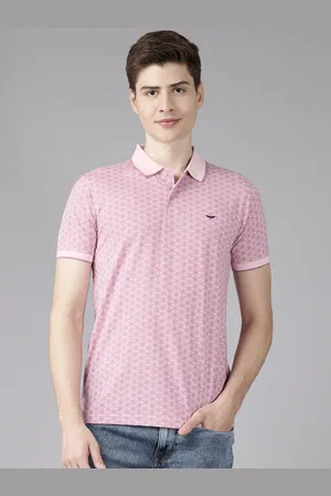 Park Avenue Printed Polo Collar Slim Fit T-shirt