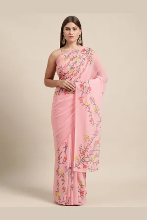 HRITIKA Floral Printed Saree