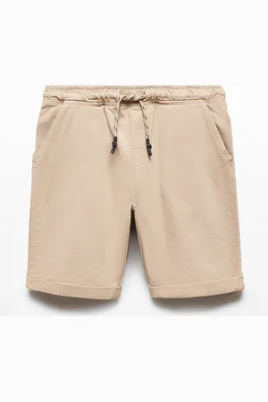 MANGO Boys Pure Cotton Regular Shorts