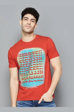 Bossini Men Typography Printed Round Neck T-shirt