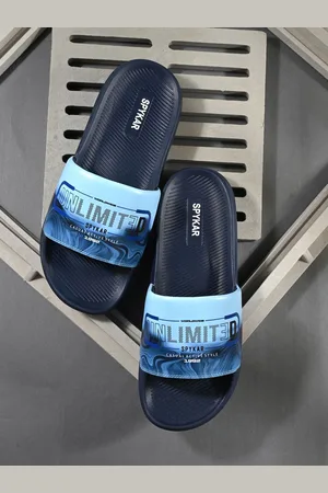 SPYKAR Men Printed Sliders