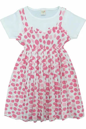 Clothe Funn Round Neck Fit & Flare Belted Dress