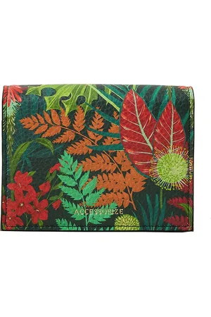 Accessorize Women Floral Printed Two Fold Wallet