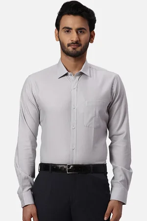 Park Avenue Slim Fit Opaque Cotton Formal Shirt