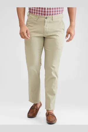 ColorPlus Men Slim Fit Chinos Trousers