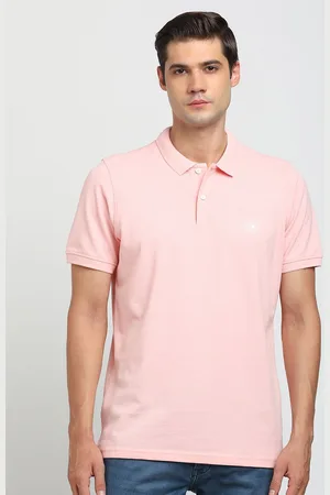 Turtle Men Solid Polo Collar Slim Fit T-shirt
