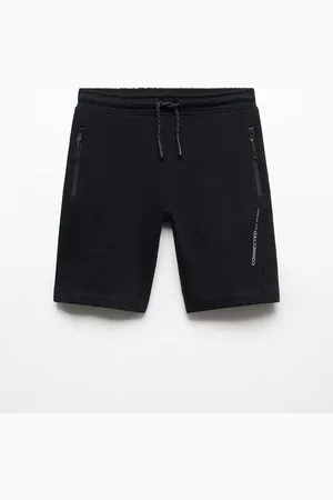 MANGO Boys Pure Cotton Regular Shorts