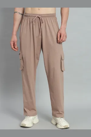 GRIFFEL Men Relaxed Fit Cotton Track Pant