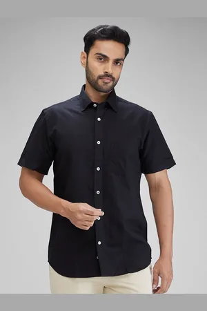 ColorPlus Men Tailored Fit Opaque Casual Shirt