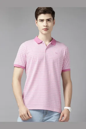 Park Avenue Printed Polo Collar Slim Fit T-shirt