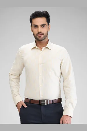 Park Avenue Men Slim Fit Opaque Checked Formal Shirt
