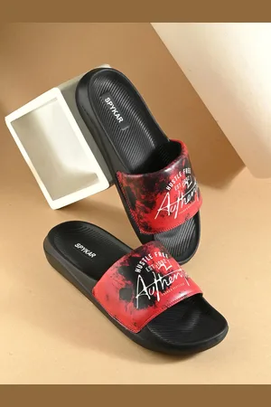 SPYKAR Men Printed Sliders