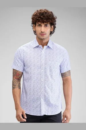 ColorPlus Men Tailored Fit Floral Opaque Printed Casual Shirt