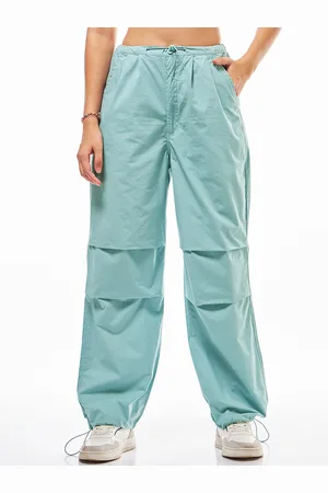 Bewakoof Women Baggy Oversized Parachute Pants