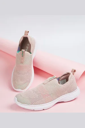 Lifestyle Women Round Toe Comfort Insole Slip-On Sneakers