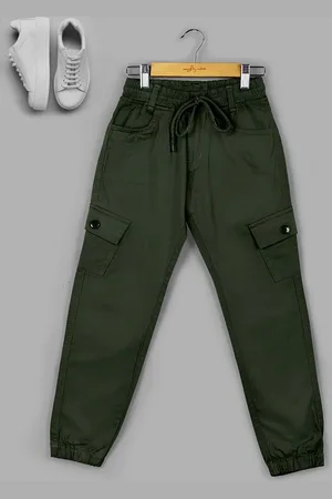 naughty ninos Boys Relaxed Loose Fit Cargos Trousers