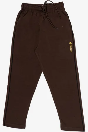 DYCA Boys Cotton Mid-Rise Track Pants
