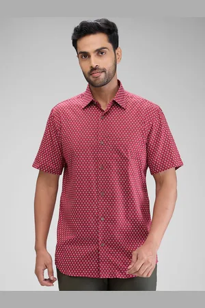 ColorPlus Men Opaque Printed Casual Shirt