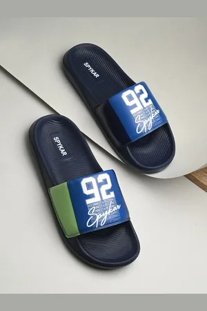 SPYKAR Men Printed Sliders