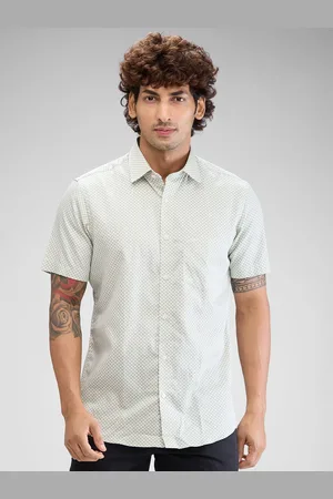 ColorPlus Men Opaque Printed Casual Shirt