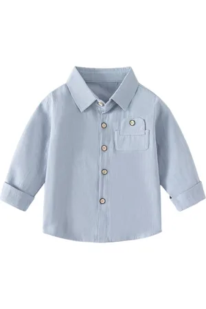 Stylecast Boys Spread Collar Opaque Casual Shirt
