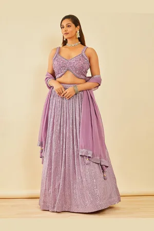 Soch Embellished Beads and Stones Ready to Wear Lehenga & Blouse With Dupatta