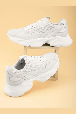 HRX Men White URBAN CHUNKY Textured Sneakers