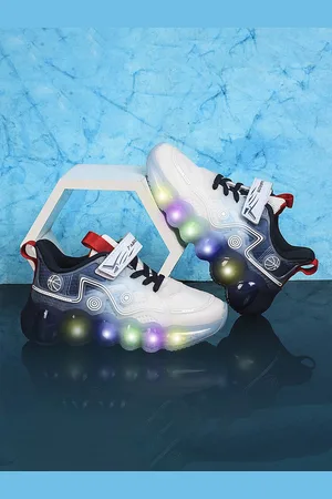 ABROS Shoes Boys Textile Running Shoes