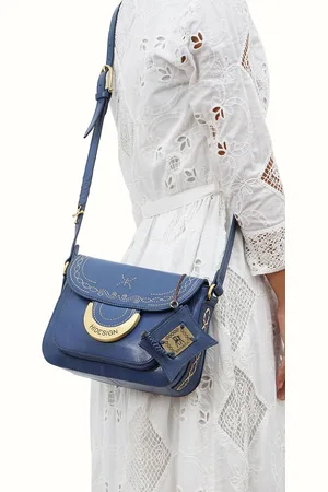 Hidesign Bedouin 01 Textured Leather Structured Sling Bag
