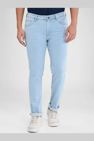 Park Avenue Men Slim Fit Mid-Rise Clean Look Jeans