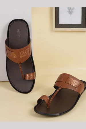Metro Men Leather Fisherman Sandals