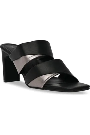 Rocia Colourblocked Open Toe Slim Heels