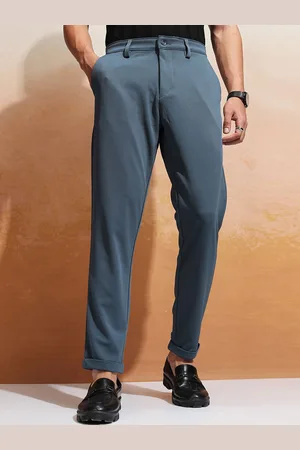 Highlander Men Slim Fit Chinos Trousers