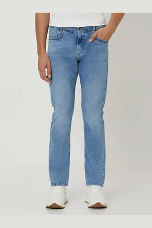 Mufti Men Originals Relaxed Fit Mid Rise Clean Look Stretchable Jeans