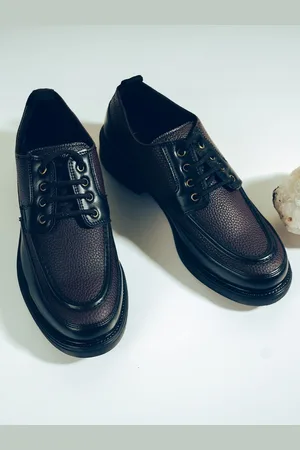 MONKSTORY Men Printed Textured Lace-ups PU Sneakers