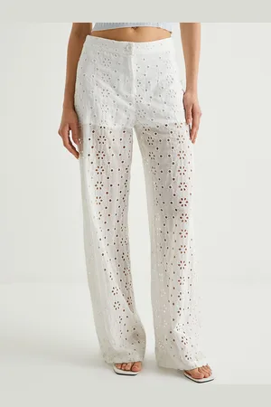 Koton Women Floral Trousers