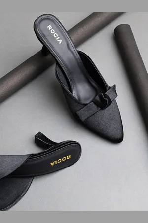Rocia Pointed Toe Slim Heeled Mules