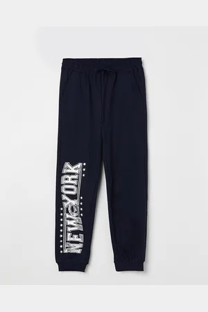 Lifestyle Girls Printed Cotton Mid-Rise Joggers