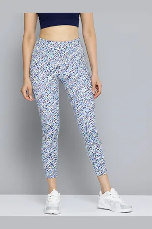 DECATHLON Women Printed Training Tights