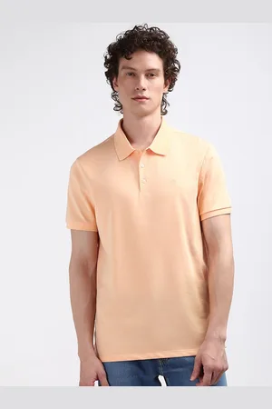 Calvin Klein Men Polo Collar Solid T-shirt