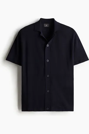 H&M Men Knitted Resort Shirt