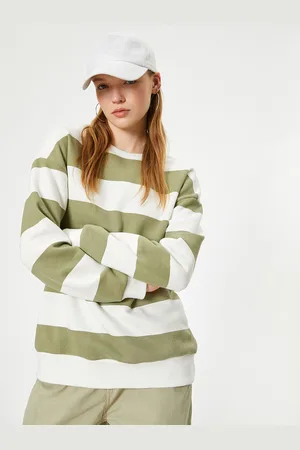 Koton Women Striped Sweatshirt