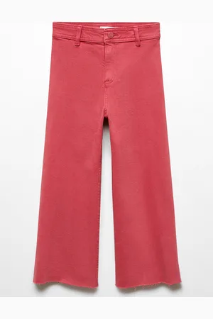 MANGO Girls Stretchable Culotte Jeans