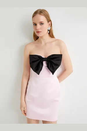Koton Women Off-Shoulder Bodycon Dress
