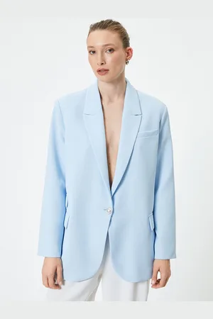 Koton Women Solid Mock Collar Bomber Jacket