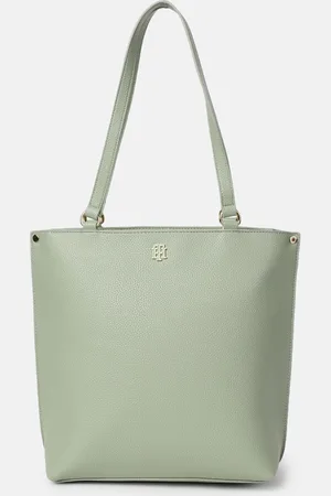 Tommy Hilfiger Structured Solid Shoulder Bag